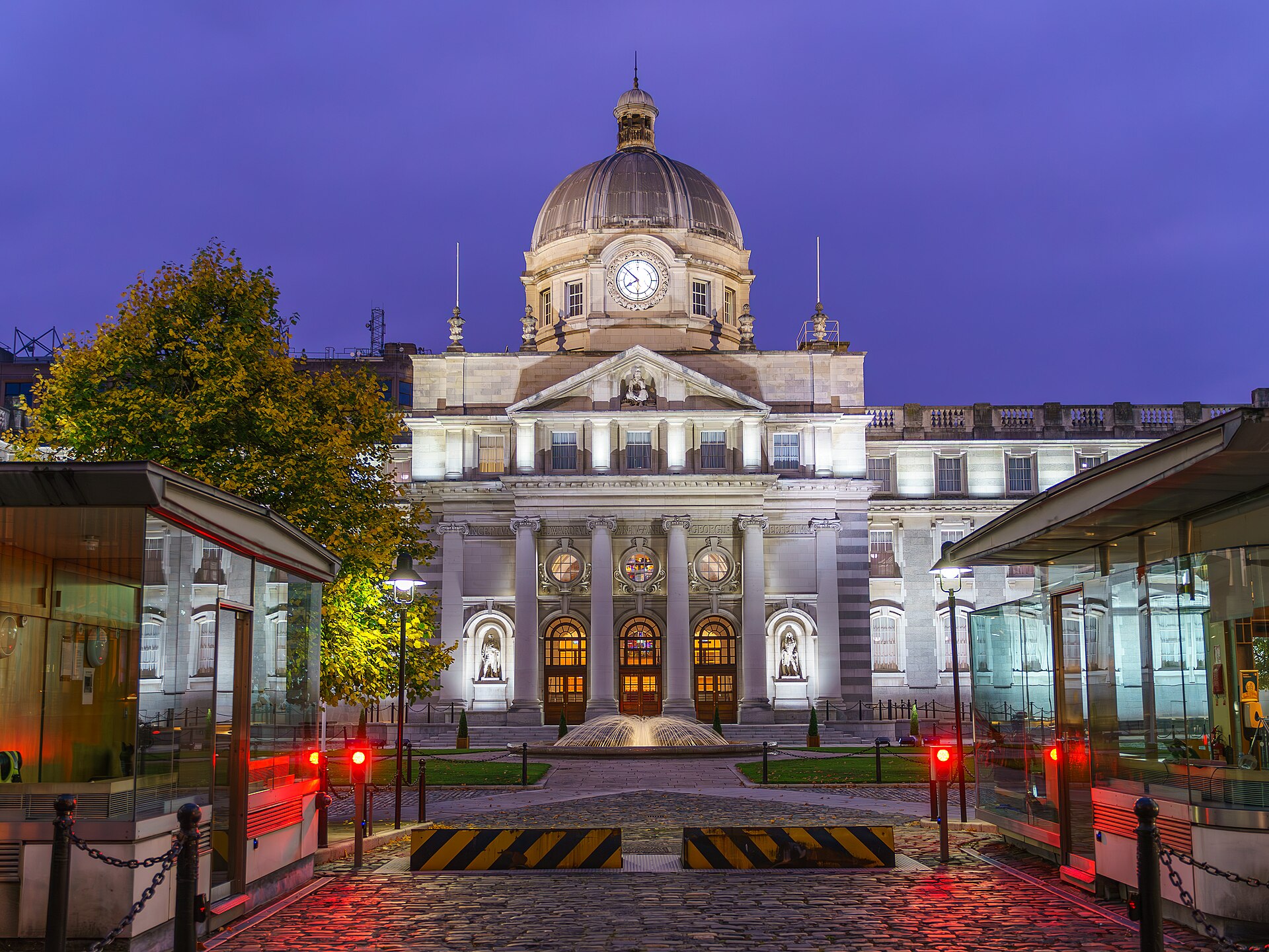 Government Buildings in Dublin; illustrative location photograph, not the event